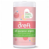 Nehemiah 1087   70C Dreft Multi Surface Wipes 70 Count - Pack Of 4