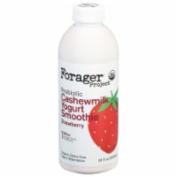 Forager Project Organic Dairy-Free Strawberry Probiotic Cashewmilk Yogurt Alternative Drink