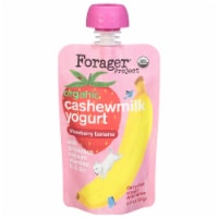 Forager Project Organic Strawberry Banana Cashewmilk Yogurt 3.2 oz Perspective: Main