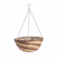 Gardman 5028146 14 in. Banana Leaf Hanging Basket