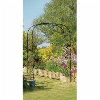 Gardman Black Steel Extra Wide Garden Arch R07725
