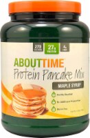 About Time  Protein Pancake Mix   Maple Syrup