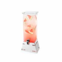 Rosseto Serving Solutions LD141 Pyramid Base 1 Gallon Beverage Dispenser