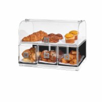 Rosseto BD128 Dome 3 Drawer Bakery with 3 Row Divider Tray
