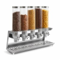 Rosseto EZ558 1.3 gal EZ-SERV X5 Dispenser with Stainless Steel Tray, 32 x 11.1 x 26.3 in.