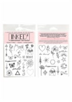 Inked By Dani Flower Power Temporary Tattoo Sheet Perspective: Main