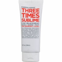 Formula 10.0.6 Pink Grapefruit & Jojoba Three Times Sublime 3-in-1 Blackhead Cleanser Mask Perspective: Main