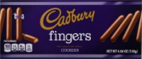 Cadbury Milk Chocolate Fingers Cookies