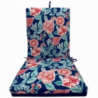 J & J Global 270517 Blue Chair Cushion - Pack of 8