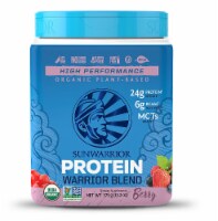 Sunwarrior  Warrior Blend Plant-Based Organic Protein   Berry
