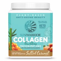 Sunwarrior Collagen Building Salted Caramel Flavor Protein Peptides Powder
