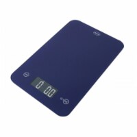 AWS ONYX-5K-BL 5Kg X 1G Amw Glass Kitchen Scale - Blue Perspective: Main