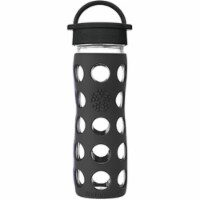 Lifefactory Hydration Glass Water Bottle - Onyx