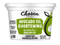 Chosen® Foods Avocado Oil Shortening Perspective: Main