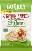 Late July Organic Sea Salt & Lime Tortilla Chips Perspective: Main
