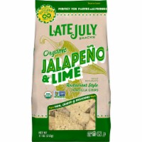 Late July Organic Jalapeno Lime Restaurant Style Tortilla Chips