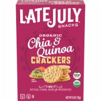 Late July Organic Chia & Quinoa Crackers Perspective: Main