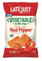 Late July Organic Multigrain Red Pepper Tortilla Chips Perspective: Main