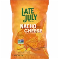 Late July Snacks Nacho Cheese Tortilla Chips Perspective: Main