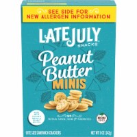 Late July® Peanut Butter Minis Crackers