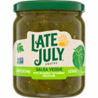 Late July® Snacks Salsa Verde with Roasted Tomatillos Medium Perspective: Main