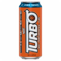 NOS® Zero Sugar Turbo High Performance Fuel Energy Drink Can Perspective: Main