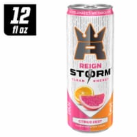 Reign® Storm Citrus Zest Energy Drink Can Perspective: Main