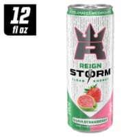REIGN Storm, Guava Strawberry, Fitness & Wellness Energy Drink, 12 Fl Oz Perspective: Main