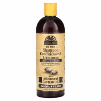 Okay Pure Naturals Shampoo Conditioner & Treatment 3-in-1 Hair & Beard For Men - 16