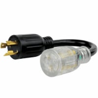 Reliance Controls 10/3 SJTW 120 volt 12 in. L Inverter Generator Adapter Cord - Total Qty: 1