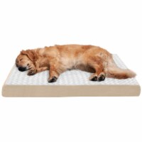 FurHaven Ultra Plush Deluxe Orthopedic Pet Bed|Jumbo, Cream