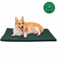 FurHaven Kennel Pad Pet Bed | Large, Green