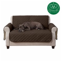 Reversible Loveseat Protector - Espresso/Clay