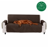 Reversible Sofa Protector - Espresso/Clay