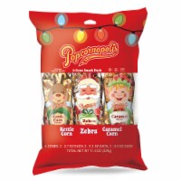 Popcornopolis Christmas 6 Cone Snack Pack Perspective: Main