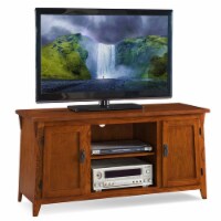Leick Furniture Riley Holliday 55  TV Console in Russet