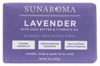 Sunaroma Lavender with Shea Butter & Vitamin E Oil Bar Soap