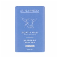 Sunaroma Goat's Milk with Shea Butter & Honey Nourishing Body Bar