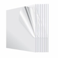 AdirOffice 12 in. x 12 in. x 0.093 in. Acrylic Sheet (6-Pack)