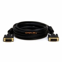 Dvi-D Digital to Dvi-D Digital Dual Link M/M Cable - 15Ft (Gold Plated)