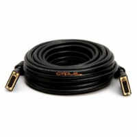 Dvi-D Digital to Dvi-D Digital Dual Link M/M Cable - 50Ft (Gold Plated)