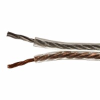 Cmple 16Awg Clear Jacket Compact Speaker Wire Cable - W 100Ft