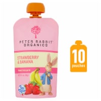 Peter Rabbit Organics Strawberry & Banana Baby Food Pouch
