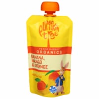 Pumpkin Tree™ Peter Rabbit™ Organics Stage 2 Banana Mango & Orange Baby Food Puree Pouch Perspective: Main