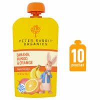 Pumpkin Tree™ Peter Rabbit™ Organics Banana Mango & Orange Puree Baby Food Pouches Perspective: Main