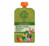 Peter Rabbit Organics Banana Mango Broccoli & Kale Puree Baby Food Pouch