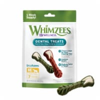 WHIMZEES® Brushzees® Medium Dog Natural Dental Chews Perspective: Main