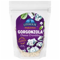 Litehouse Simply Artisan Gorgonzola Cheese Crumbles Perspective: Main