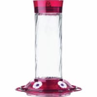 More Birds Diamond Hummingbird Feeder - Red