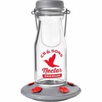 Woodstream Jersey Hummingbird Feeder - Gray